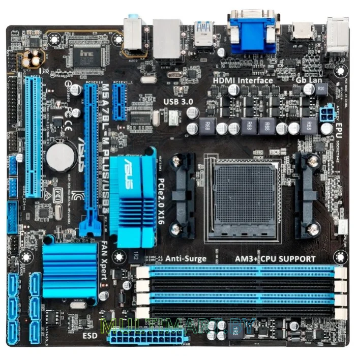 Материнская плата ASUS M5A78L-M PLUS/USB3